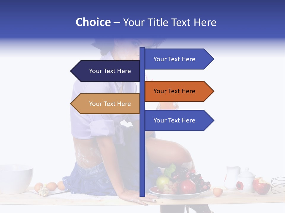 Kitchen Meal Bowl PowerPoint Template