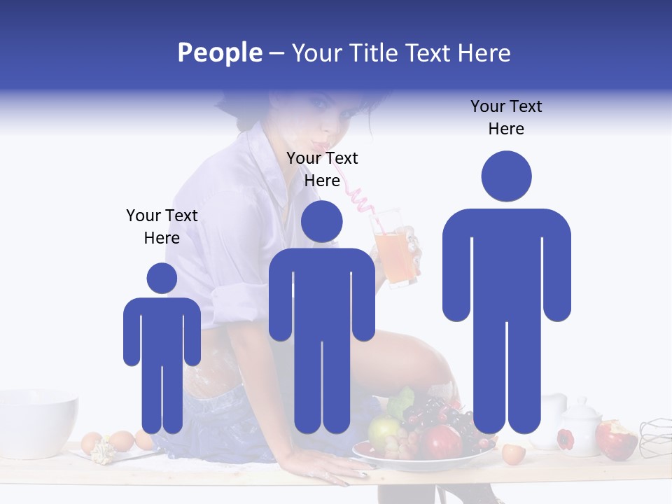 Kitchen Meal Bowl PowerPoint Template