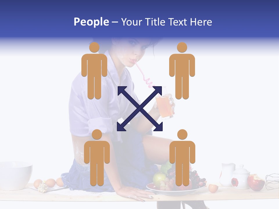 Kitchen Meal Bowl PowerPoint Template