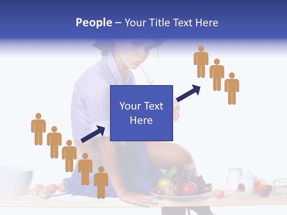 Kitchen Meal Bowl PowerPoint Template