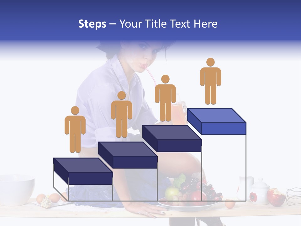 Kitchen Meal Bowl PowerPoint Template