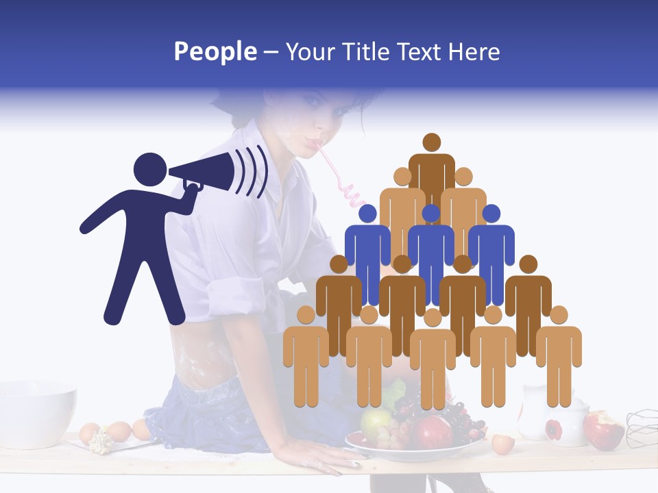 Kitchen Meal Bowl PowerPoint Template