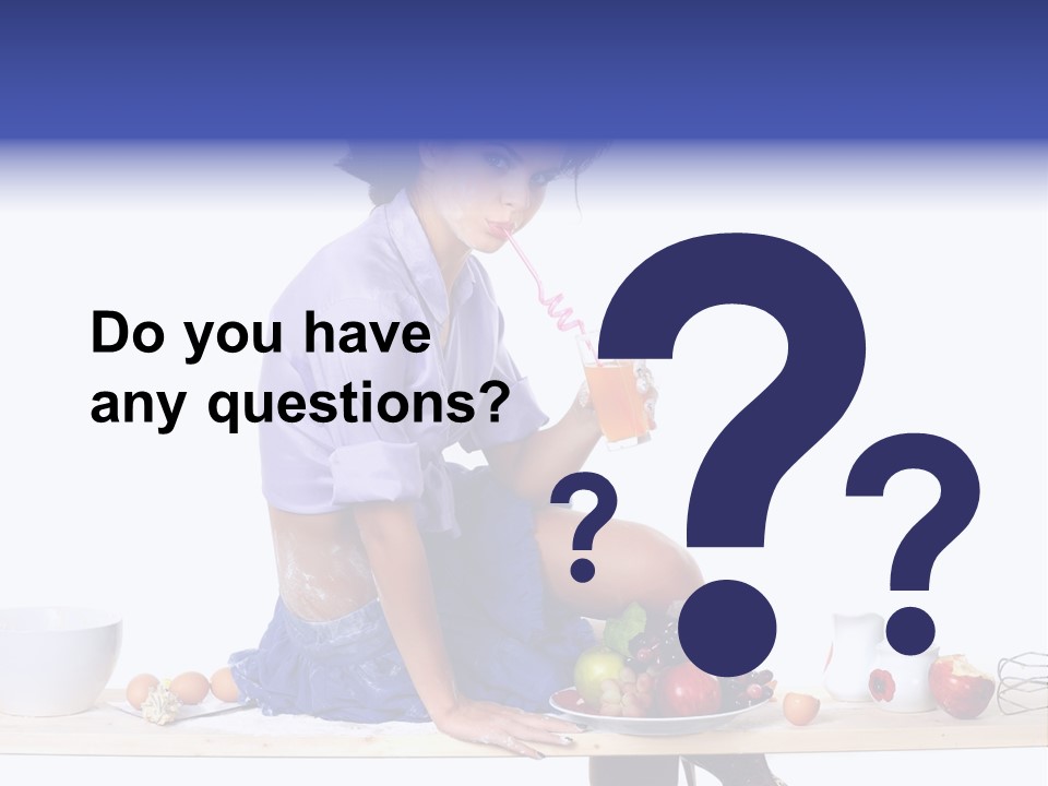 Kitchen Meal Bowl PowerPoint Template