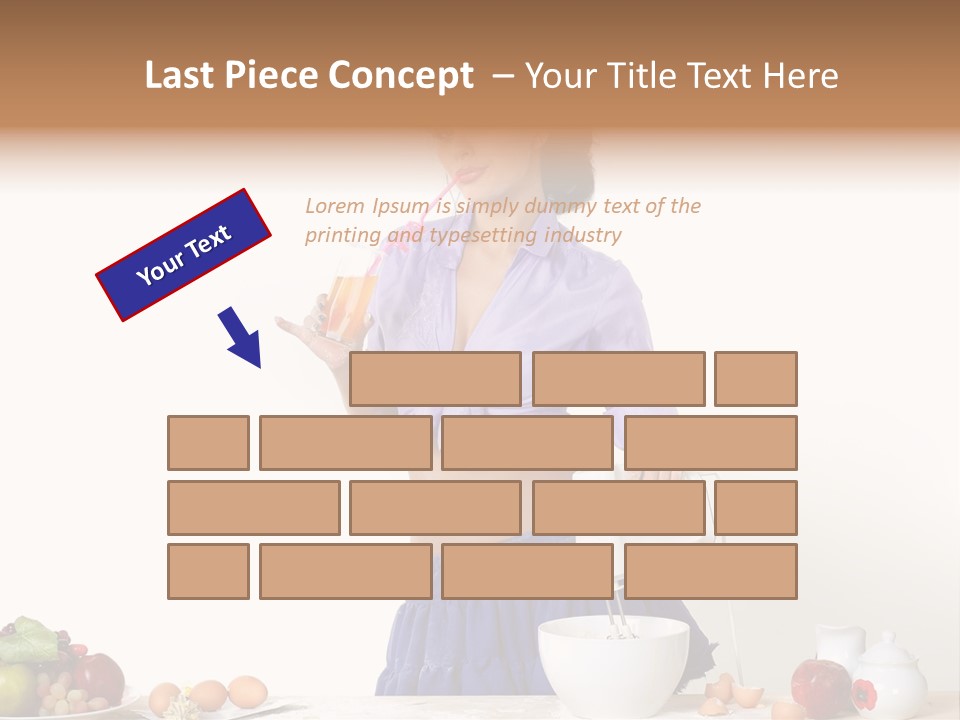 One Flour Treatings PowerPoint Template