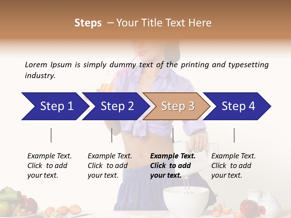 One Flour Treatings PowerPoint Template