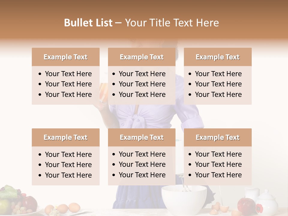 One Flour Treatings PowerPoint Template