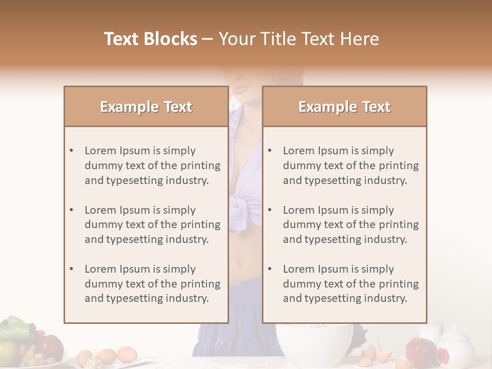 One Flour Treatings PowerPoint Template