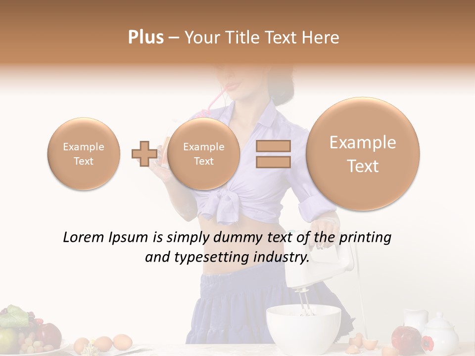 One Flour Treatings PowerPoint Template