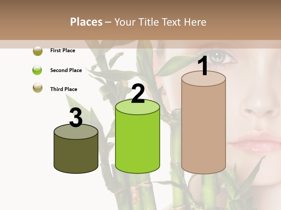 Cosmetics Nature Purity PowerPoint Template