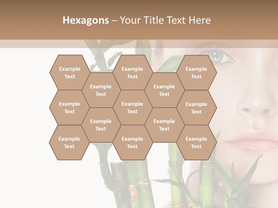 Cosmetics Nature Purity PowerPoint Template