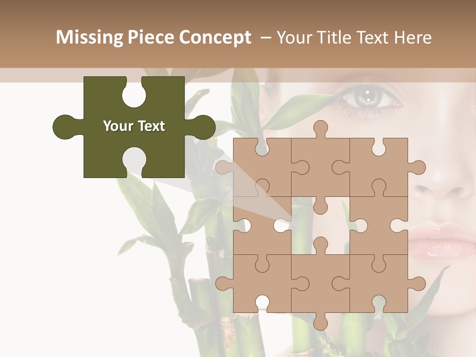 Cosmetics Nature Purity PowerPoint Template