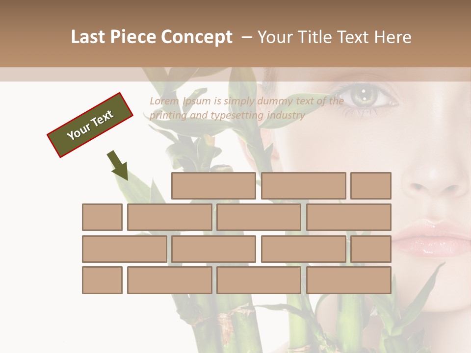 Cosmetics Nature Purity PowerPoint Template