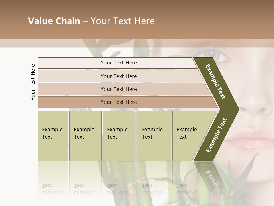 Cosmetics Nature Purity PowerPoint Template