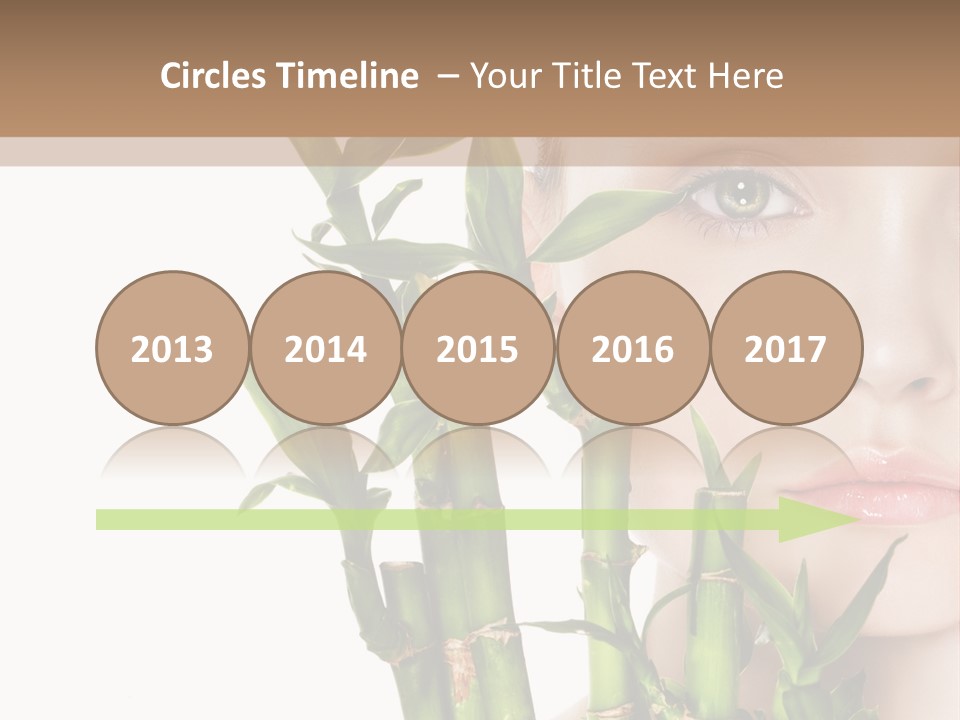 Cosmetics Nature Purity PowerPoint Template