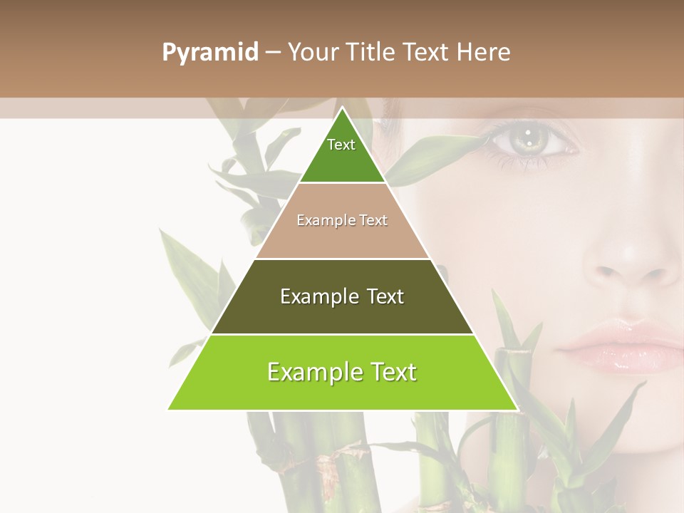 Cosmetics Nature Purity PowerPoint Template