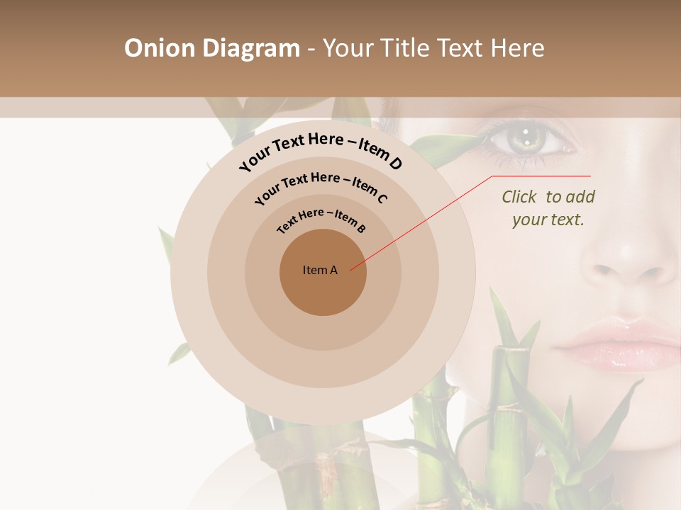 Cosmetics Nature Purity PowerPoint Template