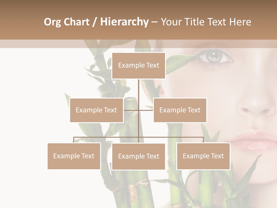 Cosmetics Nature Purity PowerPoint Template