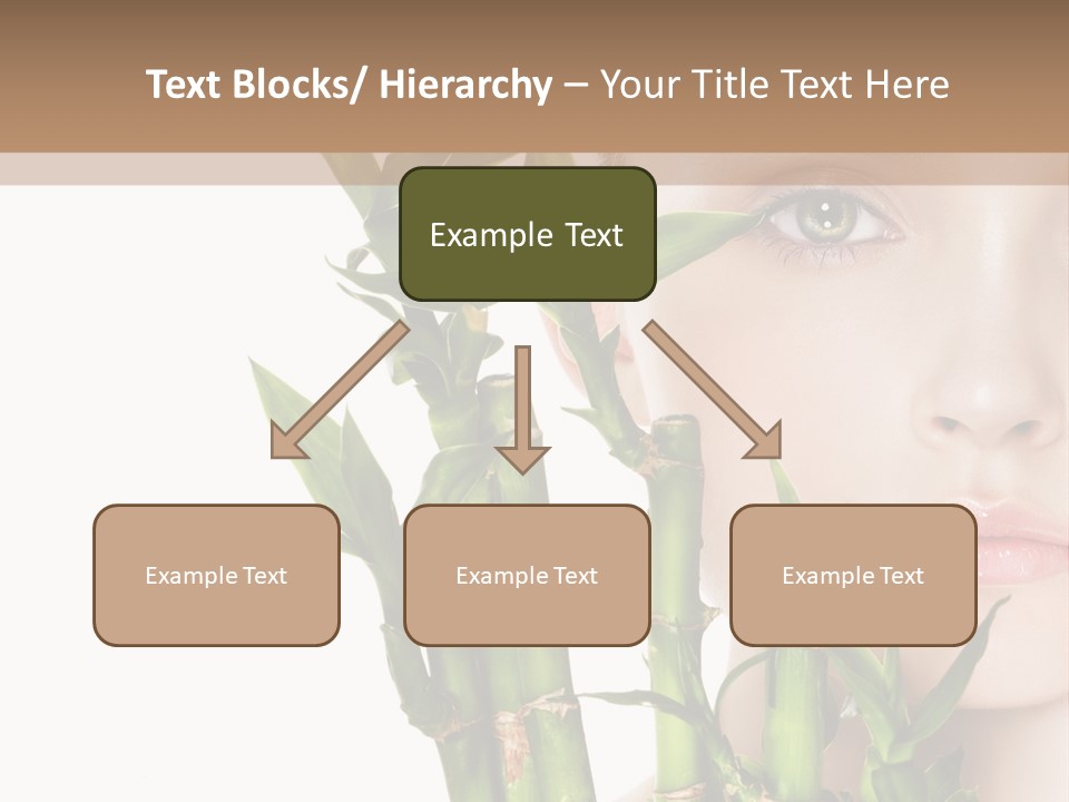Cosmetics Nature Purity PowerPoint Template