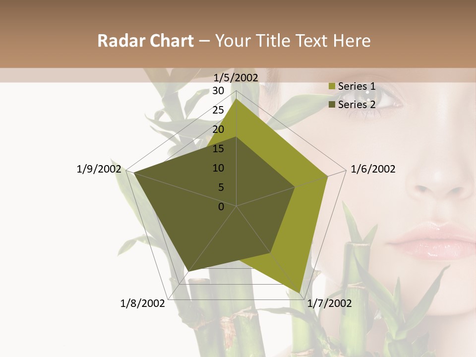 Cosmetics Nature Purity PowerPoint Template