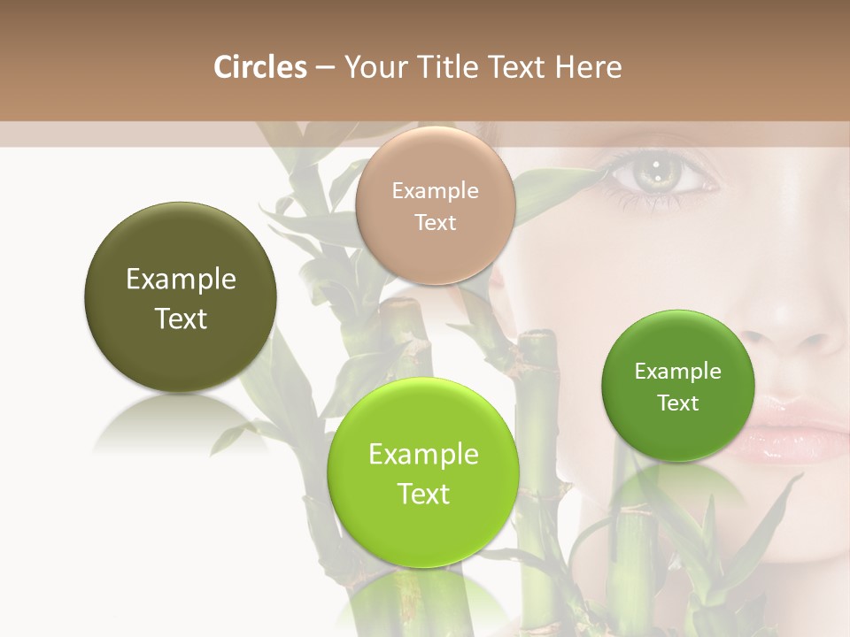 Cosmetics Nature Purity PowerPoint Template