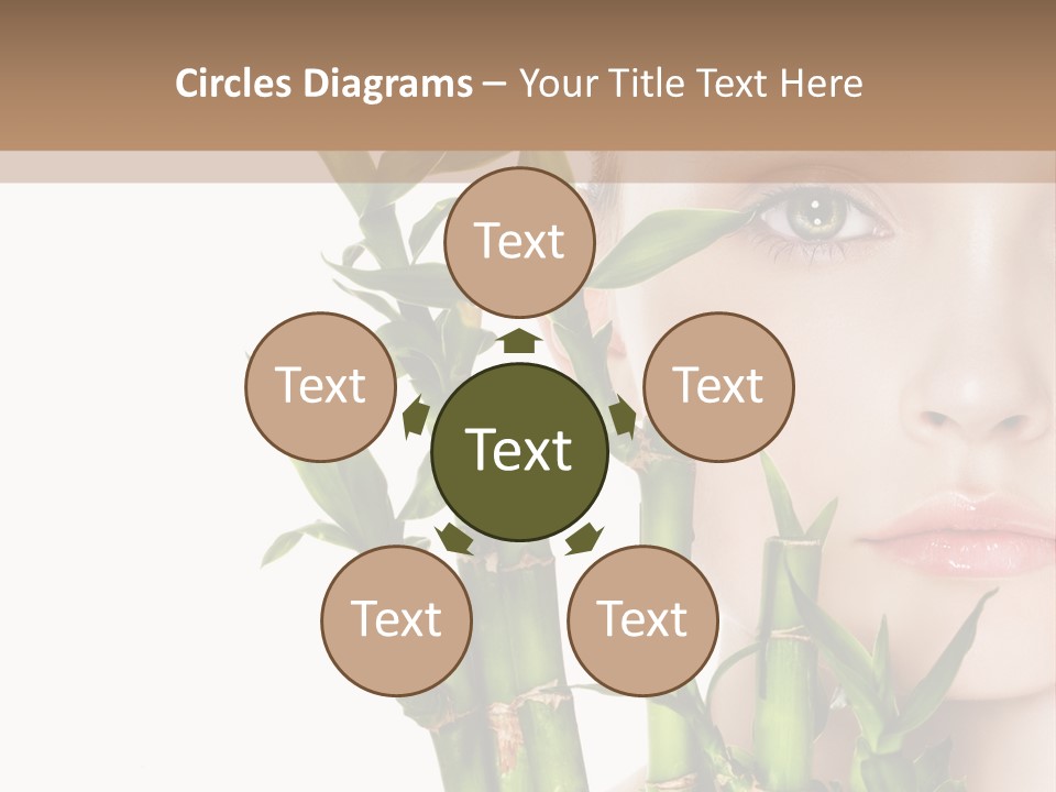 Cosmetics Nature Purity PowerPoint Template