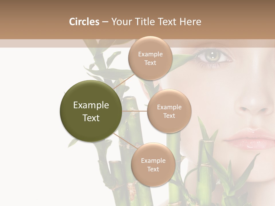 Cosmetics Nature Purity PowerPoint Template