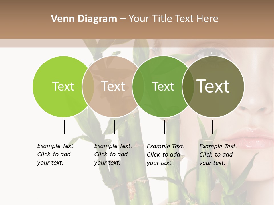 Cosmetics Nature Purity PowerPoint Template
