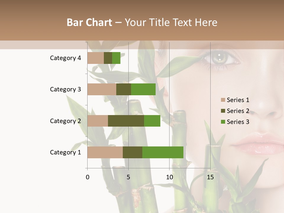 Cosmetics Nature Purity PowerPoint Template