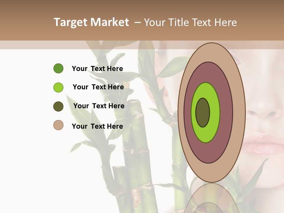 Cosmetics Nature Purity PowerPoint Template