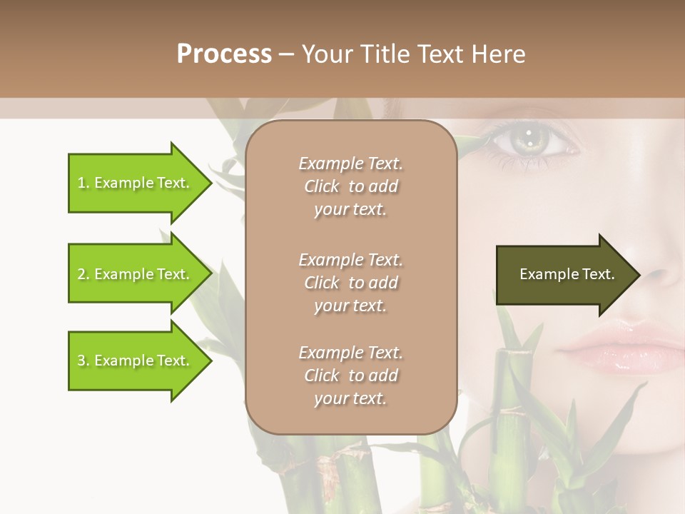 Cosmetics Nature Purity PowerPoint Template