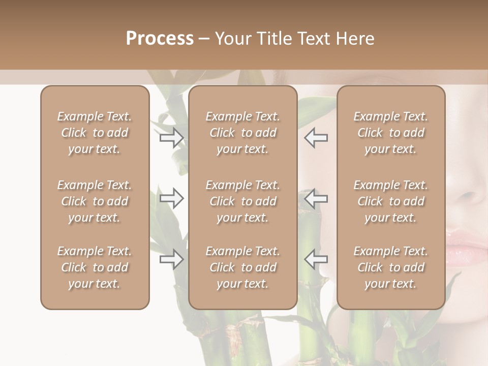 Cosmetics Nature Purity PowerPoint Template