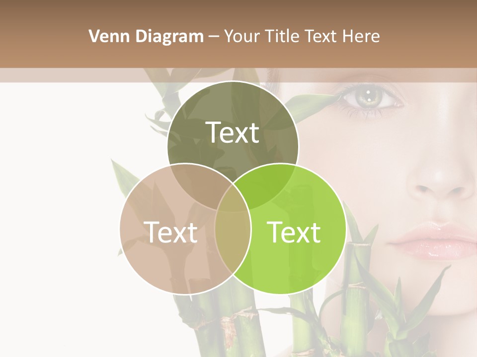 Cosmetics Nature Purity PowerPoint Template