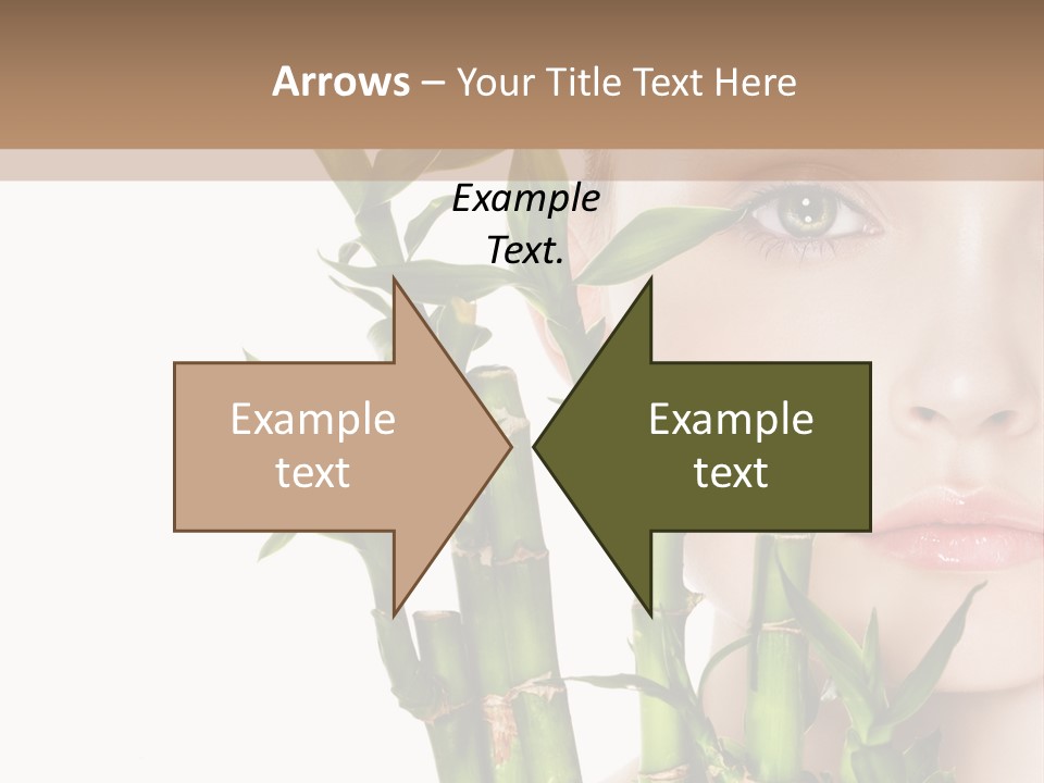 Cosmetics Nature Purity PowerPoint Template