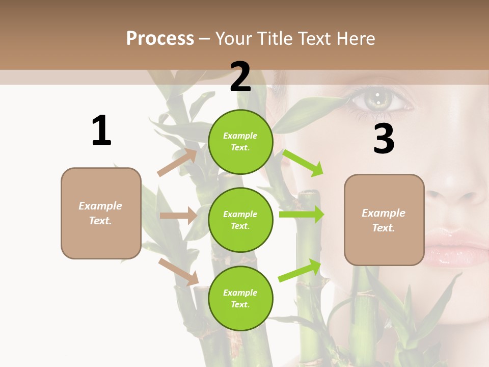 Cosmetics Nature Purity PowerPoint Template