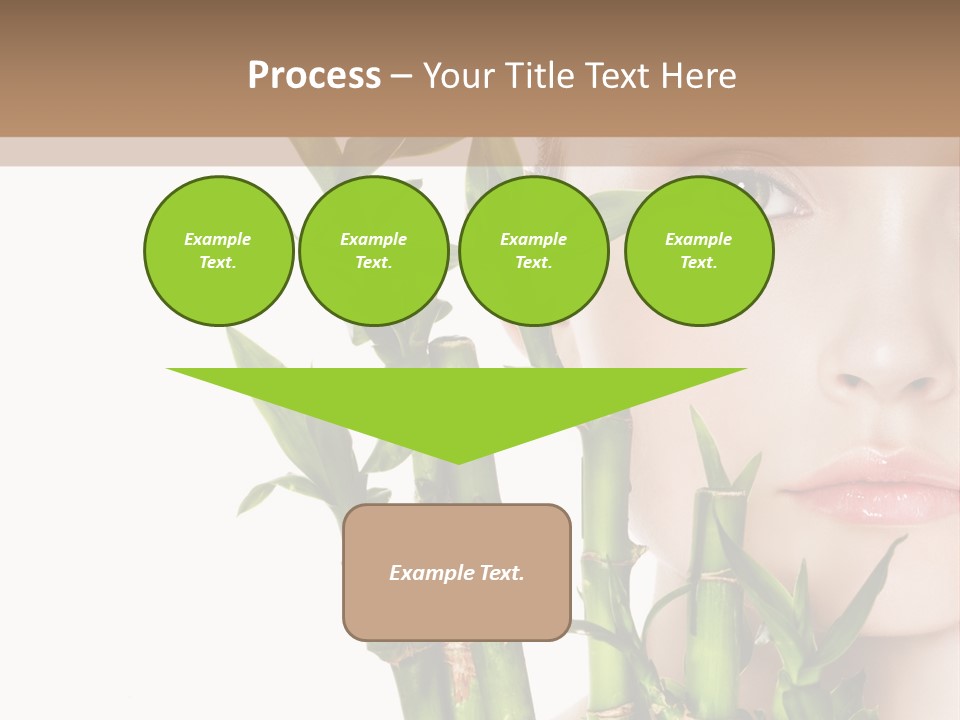 Cosmetics Nature Purity PowerPoint Template