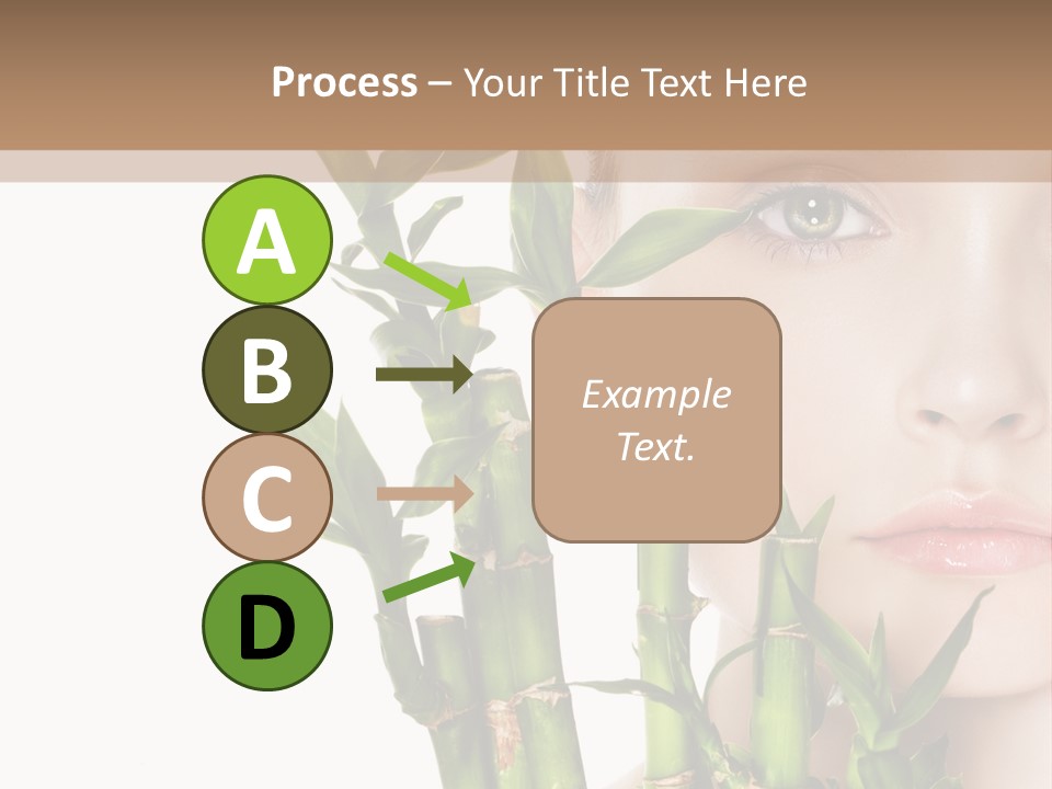 Cosmetics Nature Purity PowerPoint Template