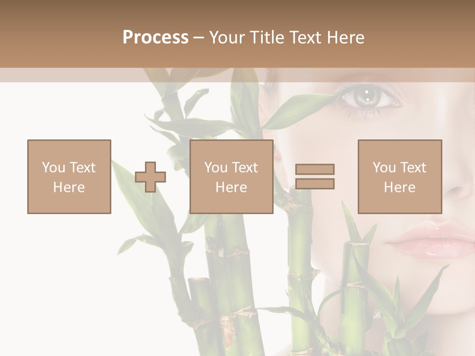 Cosmetics Nature Purity PowerPoint Template