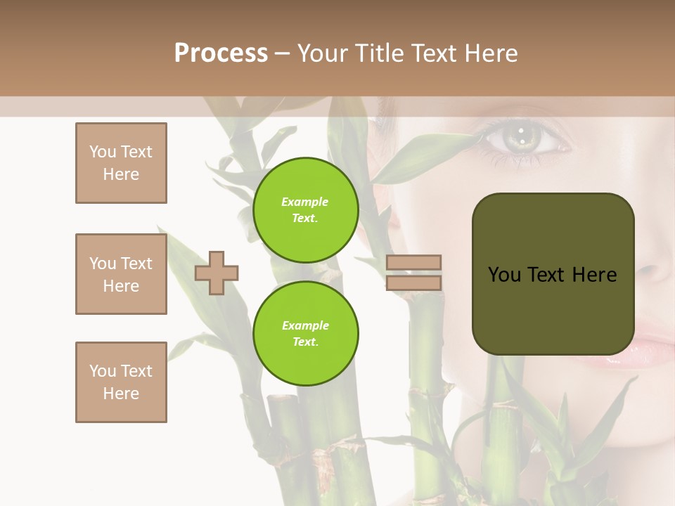 Cosmetics Nature Purity PowerPoint Template