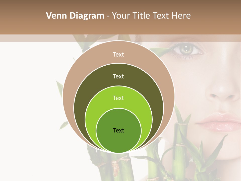Cosmetics Nature Purity PowerPoint Template