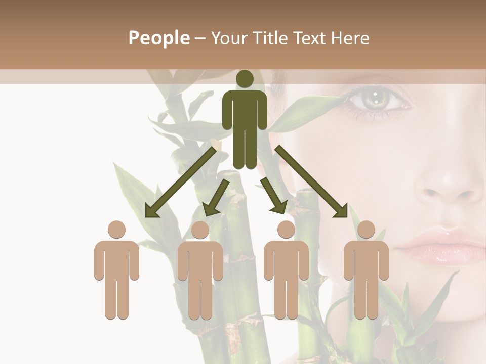 Cosmetics Nature Purity PowerPoint Template