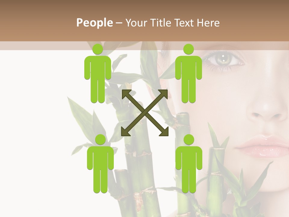 Cosmetics Nature Purity PowerPoint Template