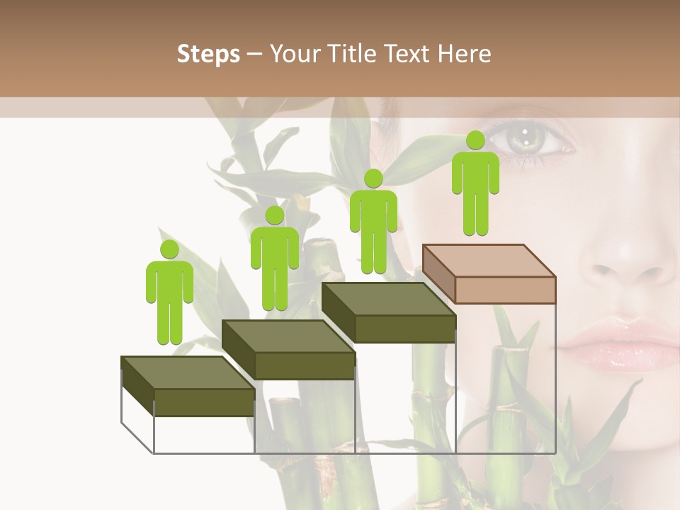 Cosmetics Nature Purity PowerPoint Template