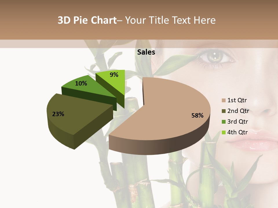 Cosmetics Nature Purity PowerPoint Template