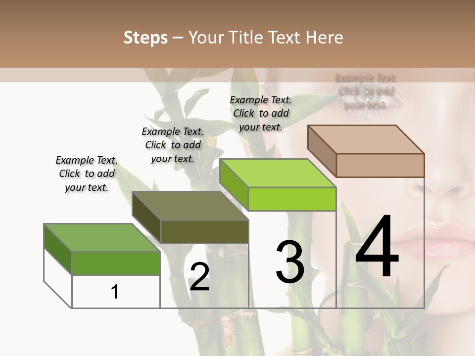 Cosmetics Nature Purity PowerPoint Template