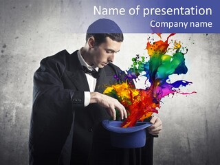 Art Young Vintage PowerPoint Template