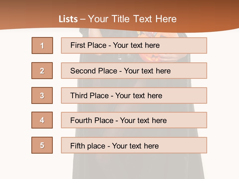 Sex Appeal Slender Holiday PowerPoint Template