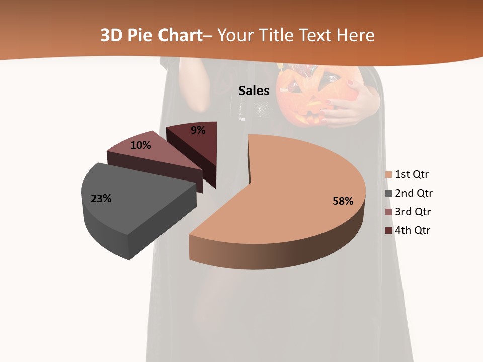 Sex Appeal Slender Holiday PowerPoint Template