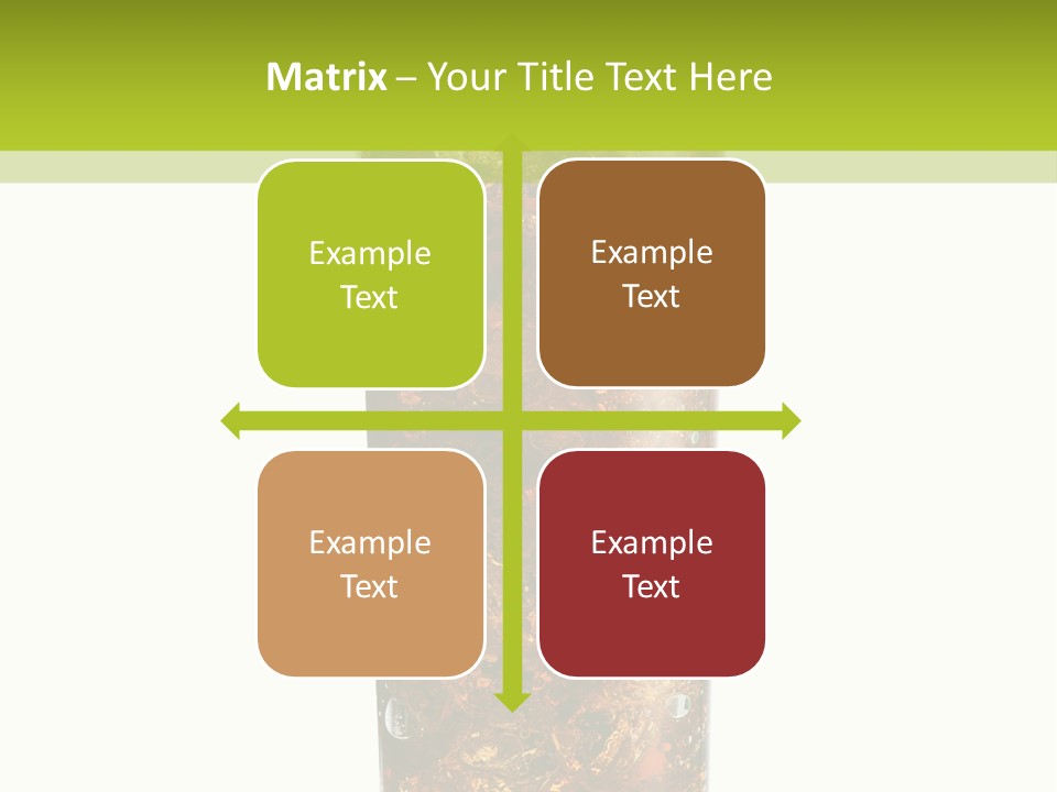 Summer Cubes Thirsty PowerPoint Template