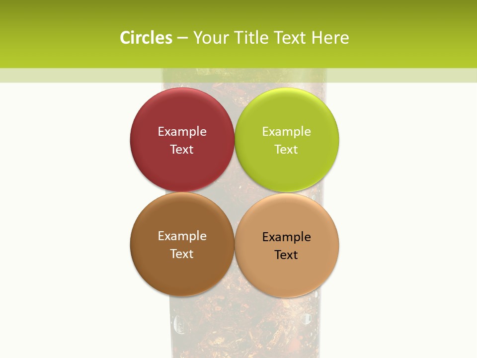 Summer Cubes Thirsty PowerPoint Template