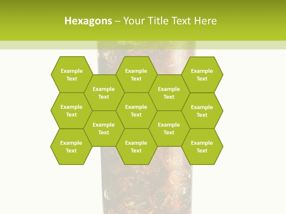 Summer Cubes Thirsty PowerPoint Template